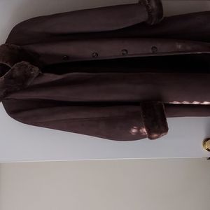 Size 2xl very warm taupe overcoat